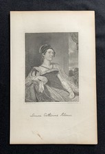 steel engraving Pres US 06 Adams John Q Mrs Louisa Catherine Adams 3 America 250