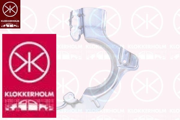 Klokkerholm 5025375 Spritzblech FüR Bremsscheibe-image