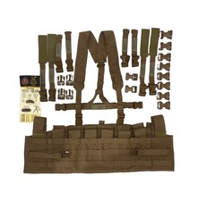 USMC Chest Rig, Tactical Assault Panel TAP Vest Ibiley W/ Repair Kit, Coyote NEW