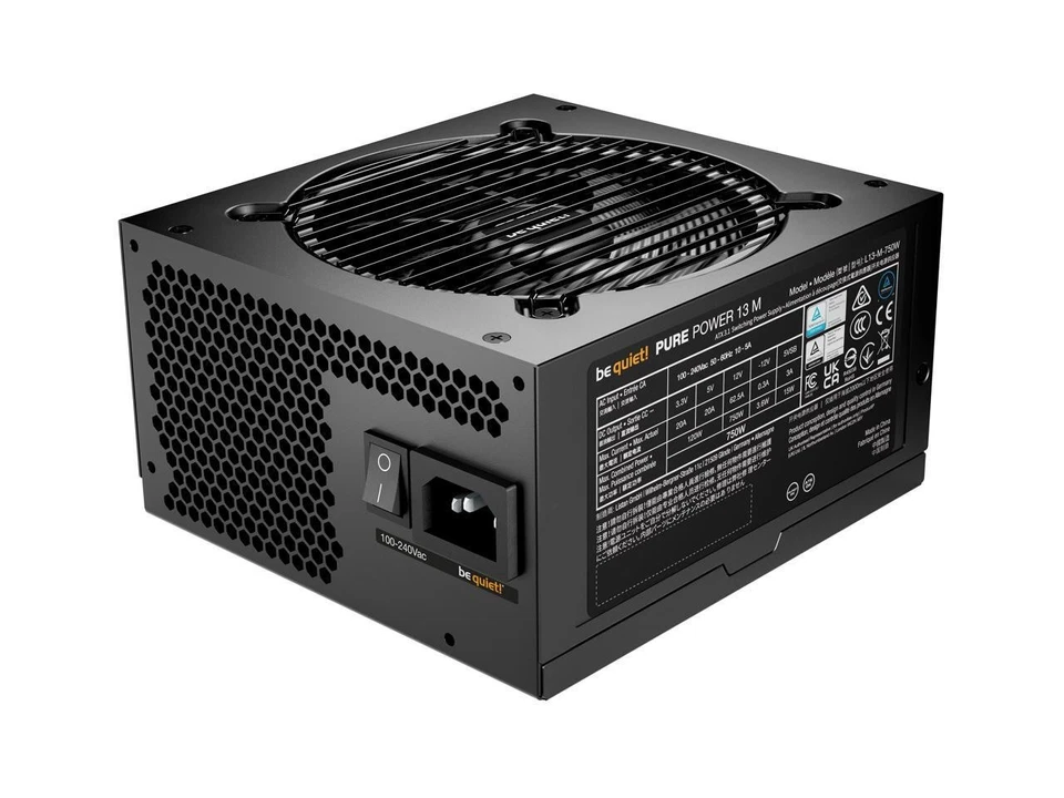 be quiet! Pure Power 13 M 750W Modular Power Supply I 80 Plus® Gold I ATX 3.1 I - Image 3 of 4