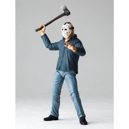 Figura de acción pintada de PVC Jason Voorhees SCI-FI Revoltech Friday the 13th Foto 4 de 4