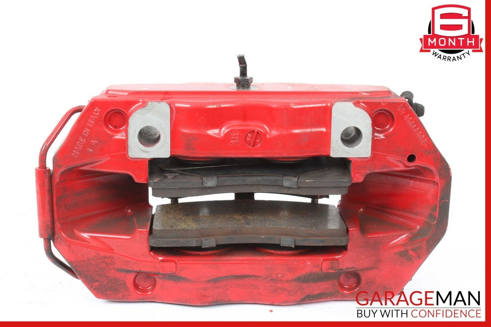 14-17 Maserati Ghibli Front Right & Left Brembo Brake Calipers Set of 2 Pc Red
