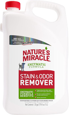 Nature S Miracle Stain & Odor Remover, Tough on Dog Urine, Feces, Vomit, Drool a