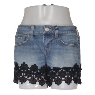 Express, Jeans Shorts, Größe: 34, Blau/Schwarz, Sonstiges, Denim, Damen #gtB