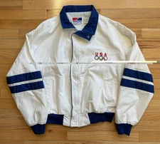 Vintage USA Olympic Swingster Jacket Coat Men’s Size L