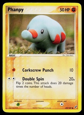 Deoxys Phanpy 69/107 LP