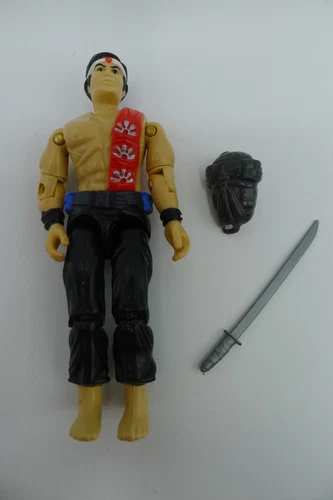 Vintage 1985 G.I. Joe Quick Kick Action Figure & Accessories - Near Complete