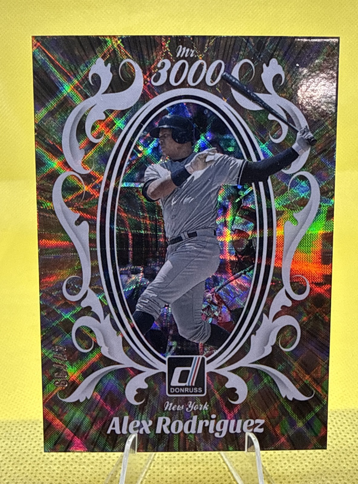 2023 Panini Donruss - Mr. 3000 Alex Rodriguez #M3K-4 Gold /99