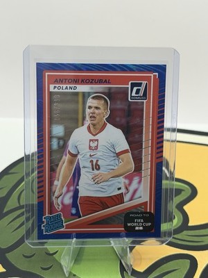 2025-26 Donruss Road to World Cup 26' Antoni Kozubal RR Rated Rookie Blue /399