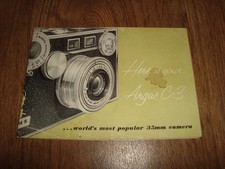 Vintage Here Is Your Argus C-3 World's Most Popular 35mm Camera Manual