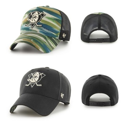 '47 Brand NHL Anaheim Ducks Fisherman Camo Mesh Cap 47 MVP DT Basecap Truckercap
