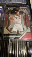 Bronny James rookie cards 2 Card LOT.