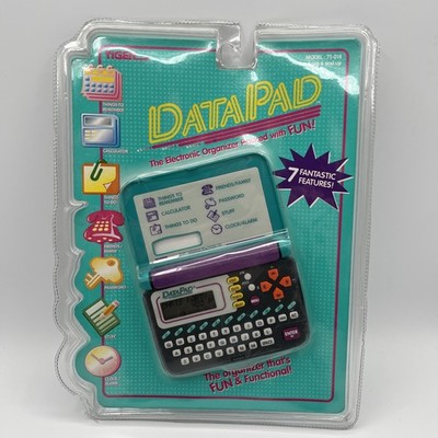 Vintage 1995 electronic  Data Pad  by Tiger Sealed New