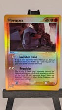 Reverse Holo Rare - Nosepass 18/109 -- EX Ruby & Sapphire -- LP on eBay