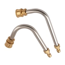 Core Pressure Washer Extension Wand 90 120 Degree 4000PSI Quick Connect Steel