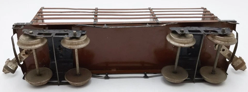 Góndola marrón Ives 191 vintage calibre estándar ferrocarril Pennsylvania Foto 3 de 4