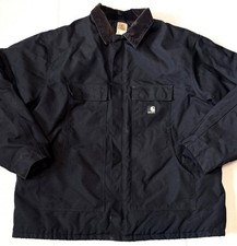CARHARTT C55 BLK -Men Discontinued Arctic Quilt Lined Insulated Jacket -3XL Tall