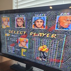 Streets of Rage 3 Sega Genesis, 1994 - tested- Cartridge Only label torn