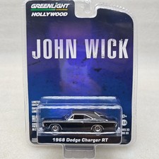 Green Light 1:64 Hollywood 33-John Wick 2014 1968 Dodge Warhorse R/T 44930-E