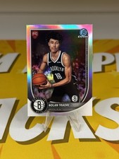 2025-26 Bowman Basketball - Nolan Traore Refractor (RC) Brooklyn Nets