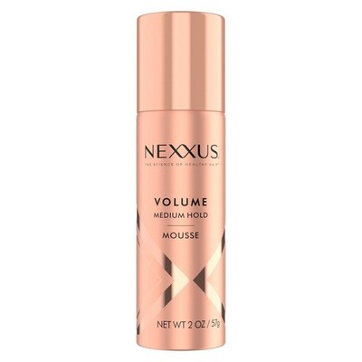 Nexxus Hair Mousse Plus Volumizing Foam, 2 OZ
