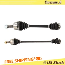 2X TrakMotive Front CV Axle Shaft Fits Fiat 500 2017 2016 2015 2014 2013 2012