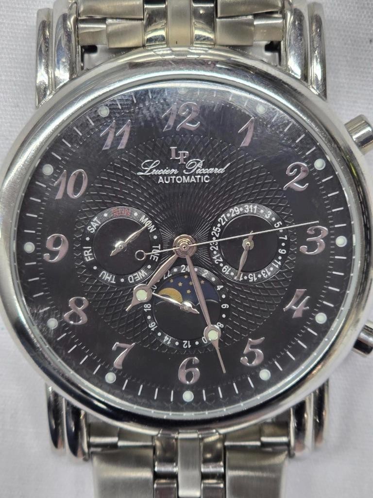 Lucien Piccard Automatic Chronograph 26570BK 42.5… - image 2