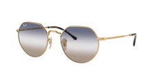 Ray-Ban RB 3565 jack arista clear gradient blu 001/GD Sunglasses