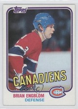 1981-82 Topps Brian Engblom #10 1s7