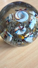 Glas Briefbeschwerer Paperweight, alt, aus Sammlung 27   schwerer als 1 kg