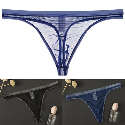 Slip Unterwäsche Sexy Transparent Mesh T-Back Ultradünn Atmungsaktiv G-String