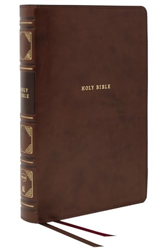 NKJV, Reference Bible, Classic Verse-by-Verse, Center-Column, Leathersoft, Brow - Image 3