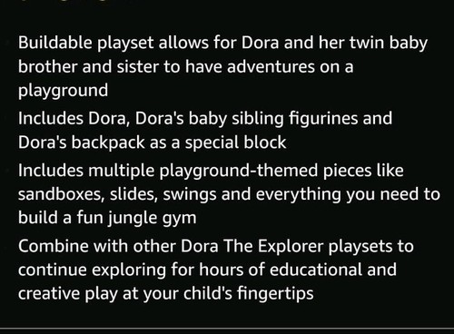 Mega Bloks Dora's Park Adventure Playset - 3507 Mega Bloks Dora Explorer Twins - Picture 23 of 24