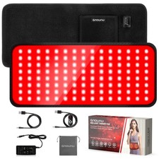 Red Light Therapy for Body, 660nm 850nm Infrared Light Therapy Pad, Wearable ...