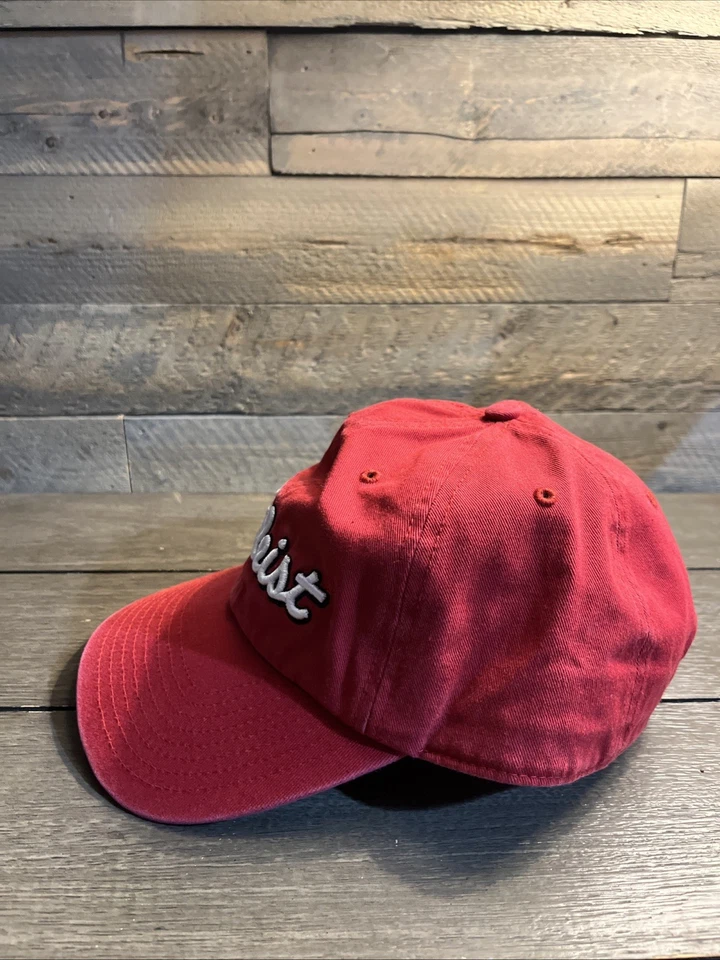 '47 品牌威斯康星獾 Titleist 可调金帽子红色绑带 — 第 4/4 张图片