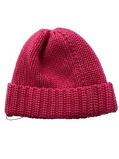 SAINT LAURENT Knit Cap/ Size M/ Cashmere/ Pink/ Women's/ 629100