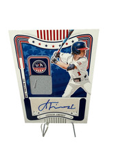 Andrew Jimenez 2024 Panini Stars & Stripes Auto Jersey #SM-AJ USA