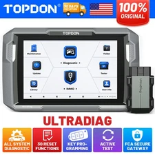 TOPDON UltraDiag OBD2 Scanner All System Diagnostic Tool Key Programmer All-In-1