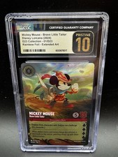 Disney Lorcana D23 Mickey Mouse - Brave Little Tailor 01 CGC 10 PRISTINE
