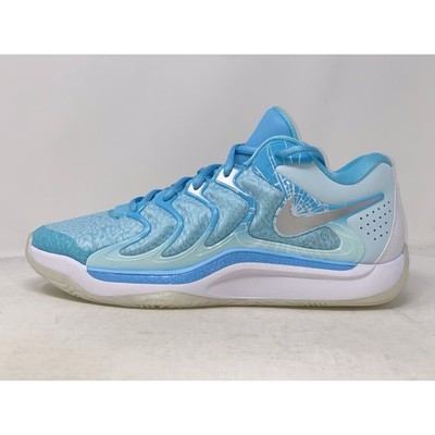 Nike KD17 'Christmas' Aquarius Blue Sneakers, Size 10.5 BNIB