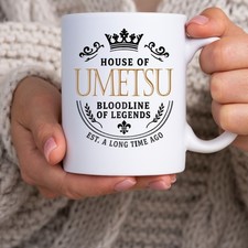 UMETSU Ancestry Mug Family History Gift Idea Unique Surname Present