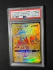 2021 POKEMON SM BLACK STAR PROMO #SM247 FULL ART/RESHIRAM & CHARIZARD GX PSA 9