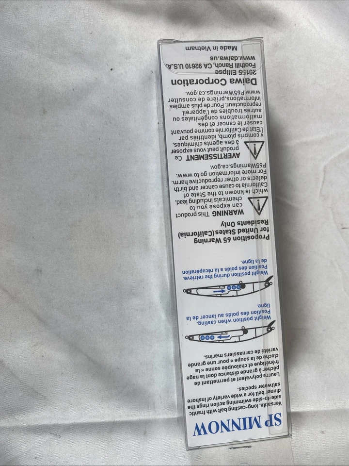 Señuelo de surf Daiwa Salt Pro SP Minnow Sinking Striper (colores surtidos) Foto 2 de 4