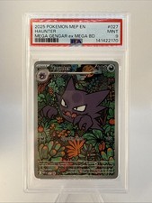 Pokémon TCG: Haunter 027 (MEP 2025) PSA 9 - Mega Evolution Promo