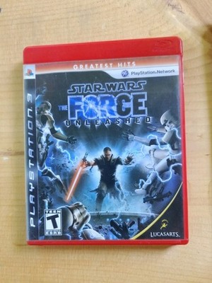 Star Wars the Force Unleashed - PlayStation 3 - Very Good TESTED Complete CIB