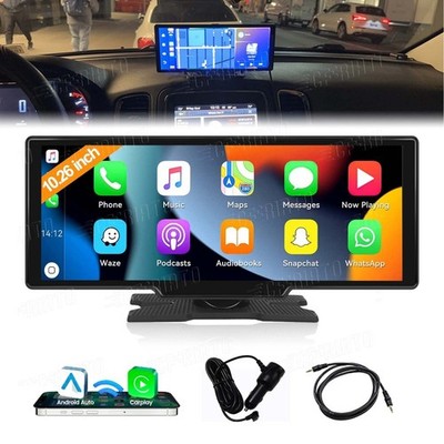 10.26'' Wireless CarPlay Für Apple & Android Auto Touchscreen Autoradio BT FM GPS