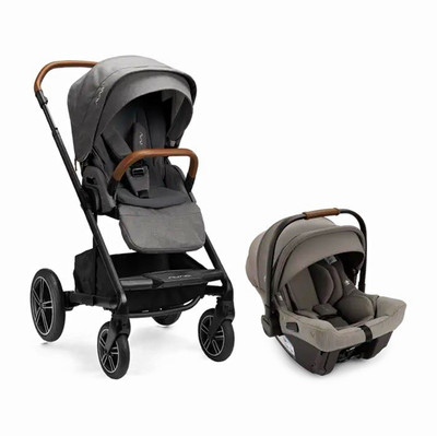 Nuna MIXX next + PIPA urbn Travel System (Granite) ($1434 Retail!)