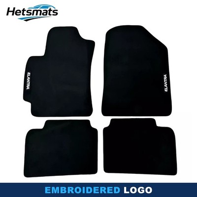 For Hyundai Elantra GT 2013-2017 Quality Black Velour Carpet Car Floor Mats