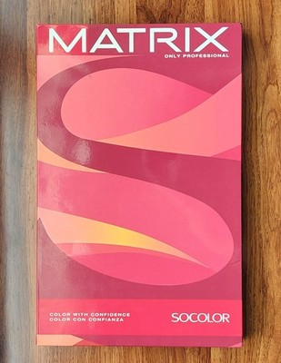 MATRIX SOCOLOR ONLY PROFESSIONAL MEGA Swatch Book & Usage Guide