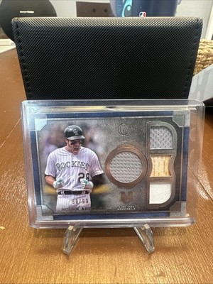 2019 Topps Museum Collection - Nolan Arenado Primary Pieces Single Quad Relics